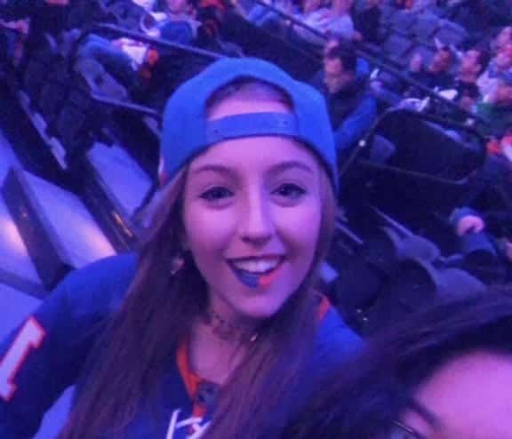 Kimmy Moisa NHL Fan of the New York Islanders