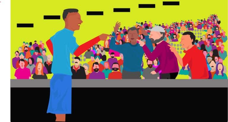 Smack Talk: Reacting to Live Fans Who Do It