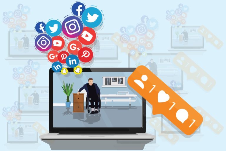 Athletes Rehab with Social Media
