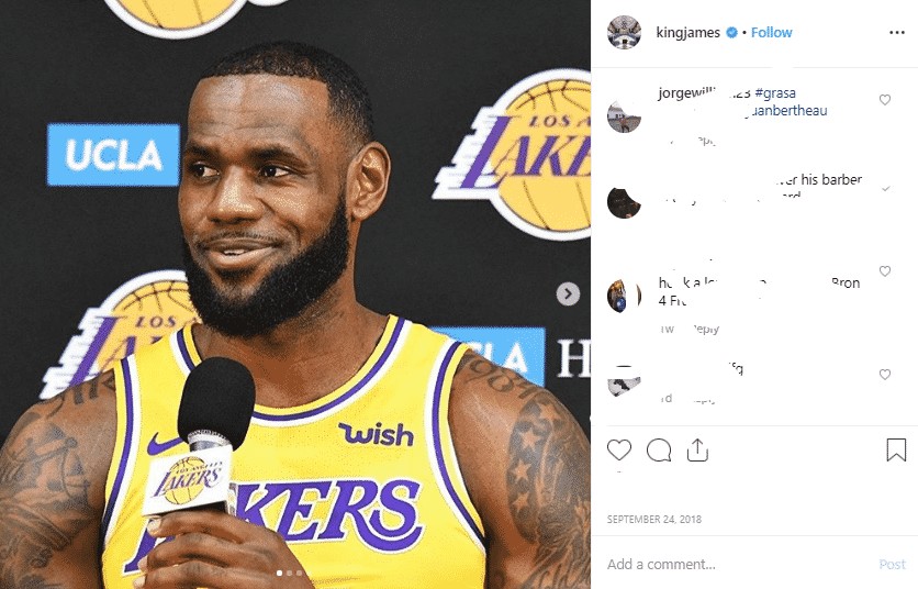 Lebron James Instagram is More Than Basketball