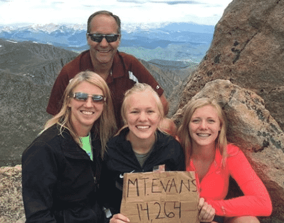 Jessie Heims climbed Mount Evans on July 21, 2016.