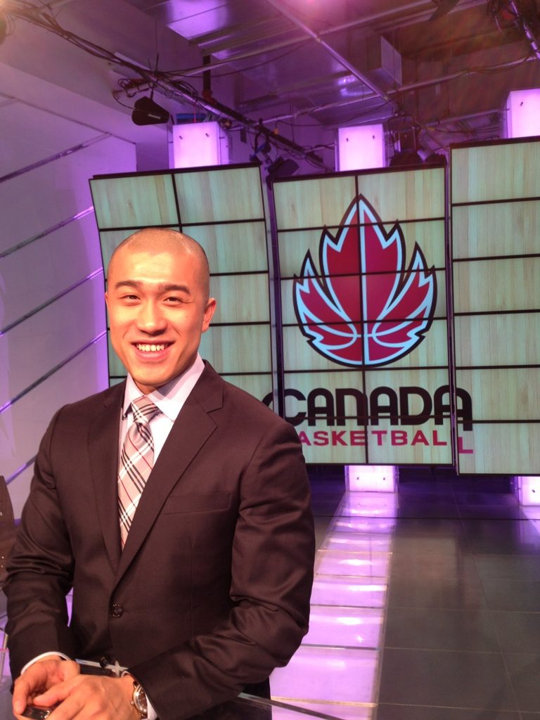 Manager of Domestic Development at Canada Basketball, Ron Yeung