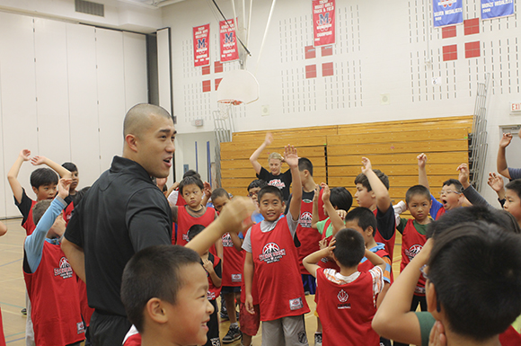 Manager of Domestic Development at Canada Basketball, Ron Yeung