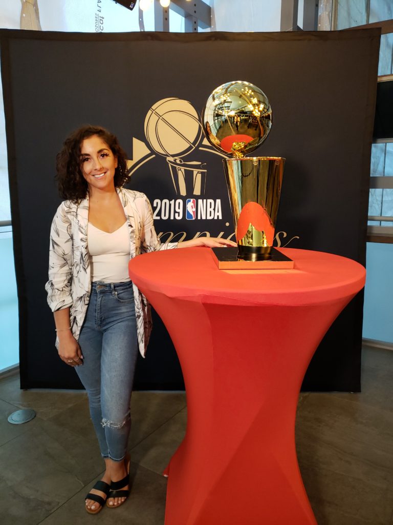 Brittney Pagniello, Account Manager of Sales at MLSE