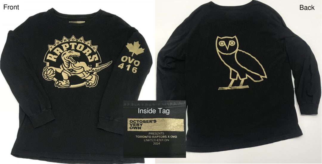 raptors ovo shirt