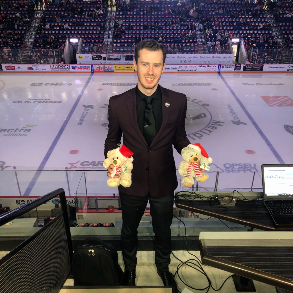 Brandon Currie Assistant GM Of Niagara IceDogs Credits Event Management Course For Planning & Organization