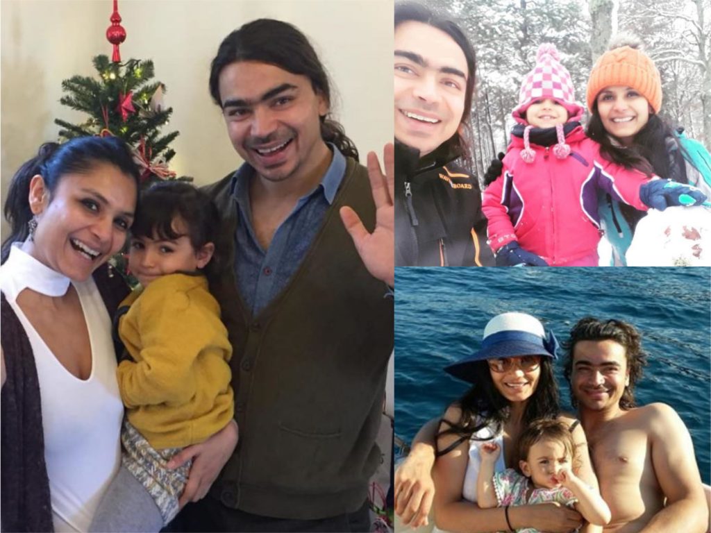 Shiva Keshavan Family