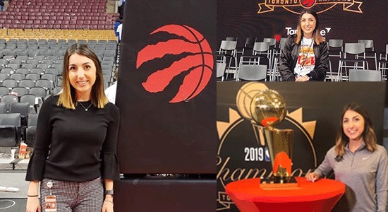 Daniella Orsi Specializes In Game Presentation & Talent Management For Toronto Raptors
