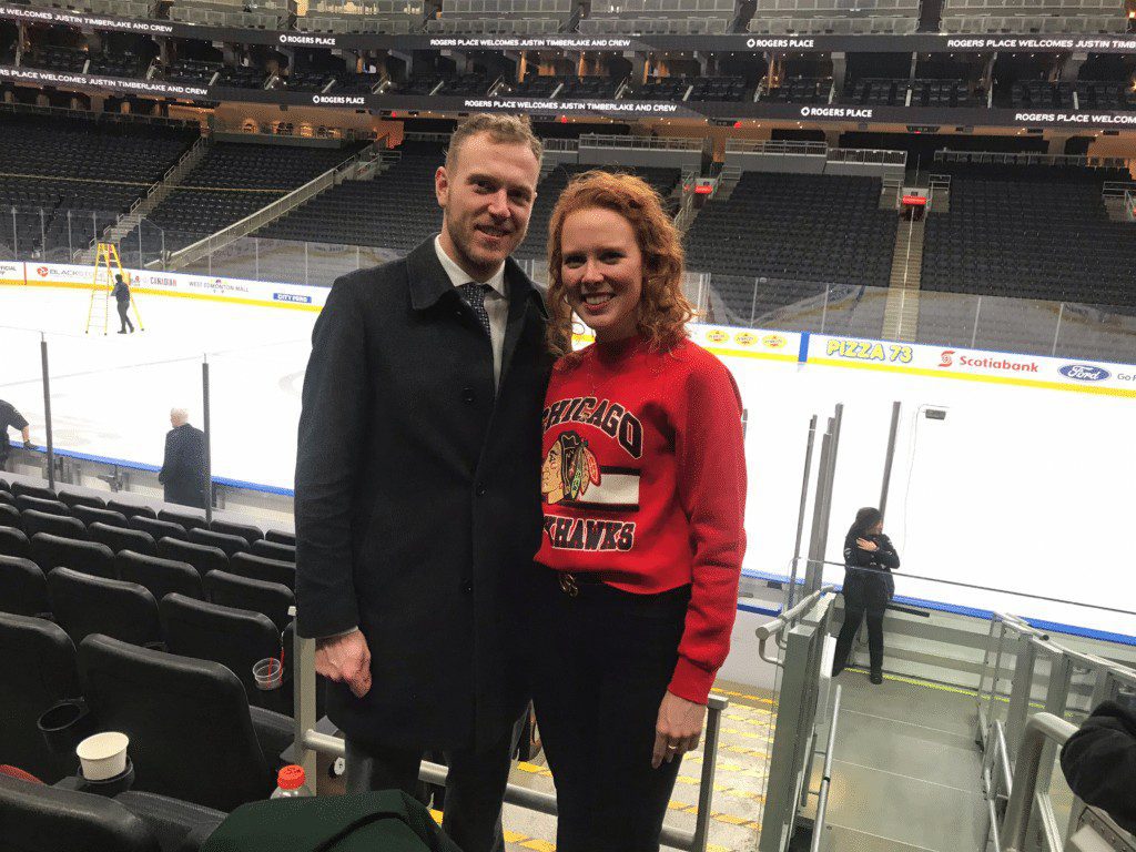 Madison Koekkoek with brother Slater | Hockey Canada | Social Media Coordinator