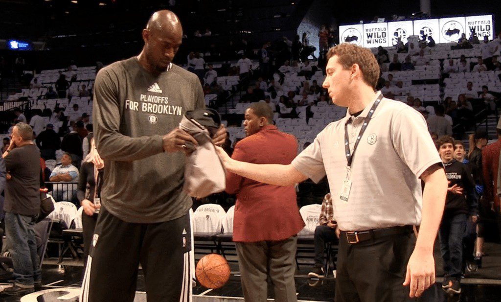 Joe Cuomo | Brooklyn Nets | Equipment Manager | Kevin Garnett