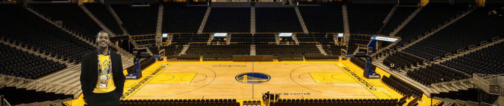 Austin Claiborne Coordinates Golden State Warriors & Chase Center Investor & VIP Services