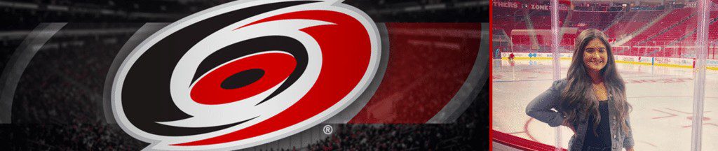 Laura Fazzina, Community Relations Coordinator Gives Back With The Carolina Hurricanes
