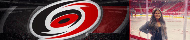 Laura Fazzina, Community Relations Coordinator Gives Back With The Carolina Hurricanes