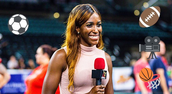 Renee Washington Transformed From 3-Time All American NCAA Athlete Into Sports Reporter