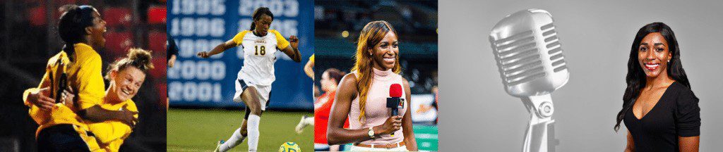 Renee Washington Transformed From 3-Time All American NCAA Athlete Into Sports Reporter