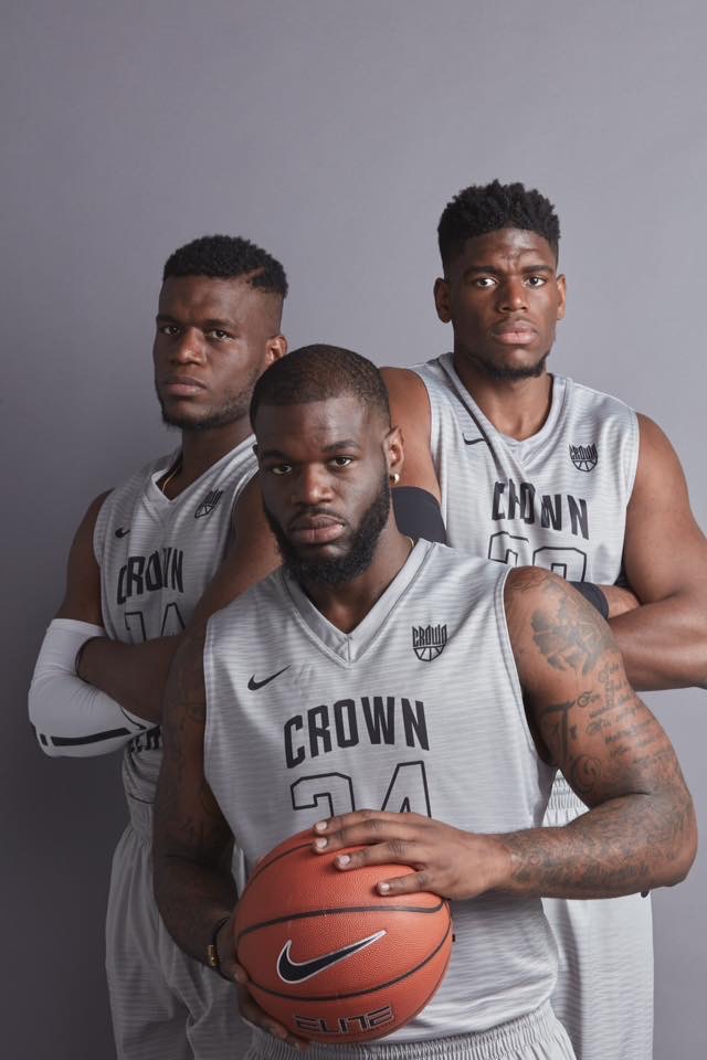 Chadrack, Meshack, and Abednego Lufile for Nike's Crown League.