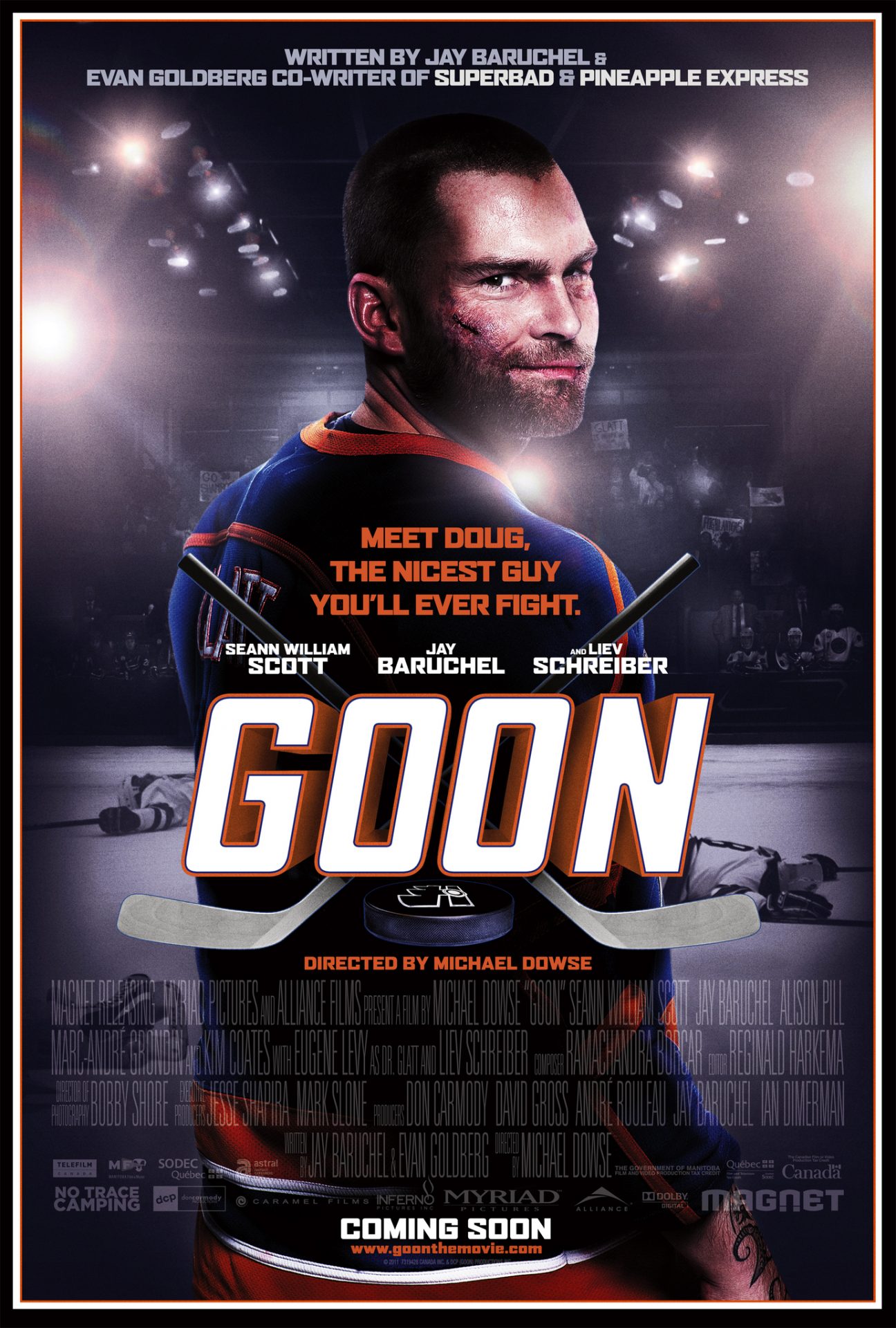Goon| Movies About & Relating To Sports | SPMA Shelf