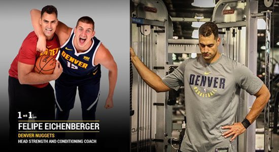 Felipe Eichenberger Fills Legendary Shoes As Denver Nuggets Head Strength & Conditioning Coach