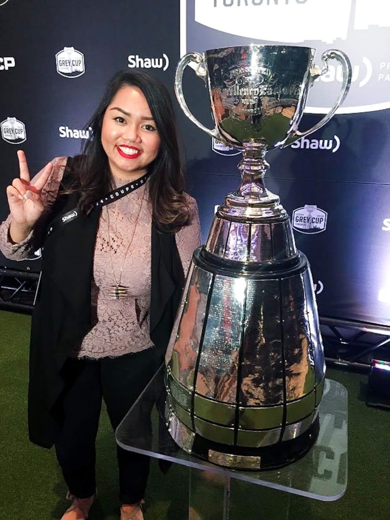 Tell us about your role as the Manager, Grey Cup of Canadian Football League (CFL).