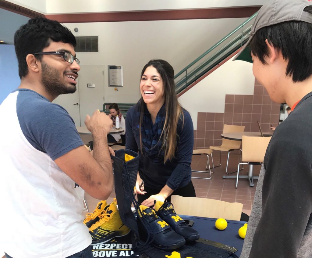 While working in game presentation, how have you been able to manage the stress of meeting deadlines and what are some tips you would have for young professionals starting in similar positions?