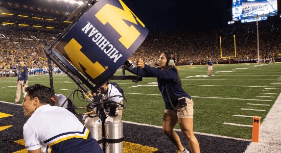 A Great Game Day Presentation Depends On The Details Says University of Michigan’s Jaclyn Crummey