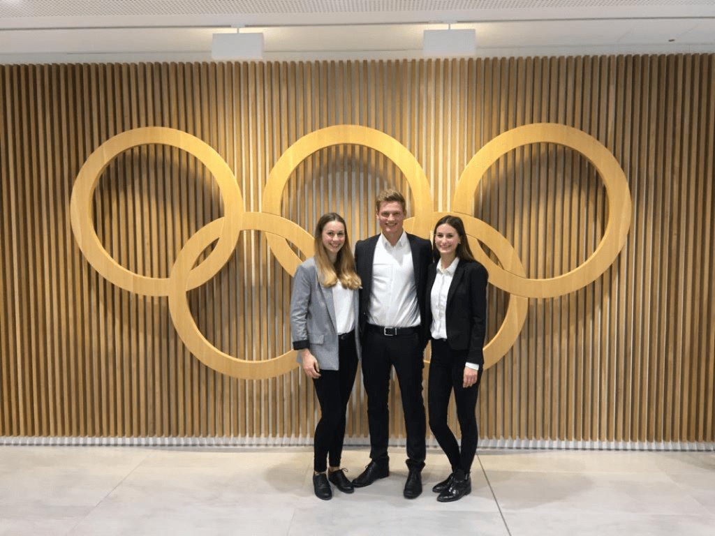 How did your Masters degree open up the door to potential sports industry opportunities?