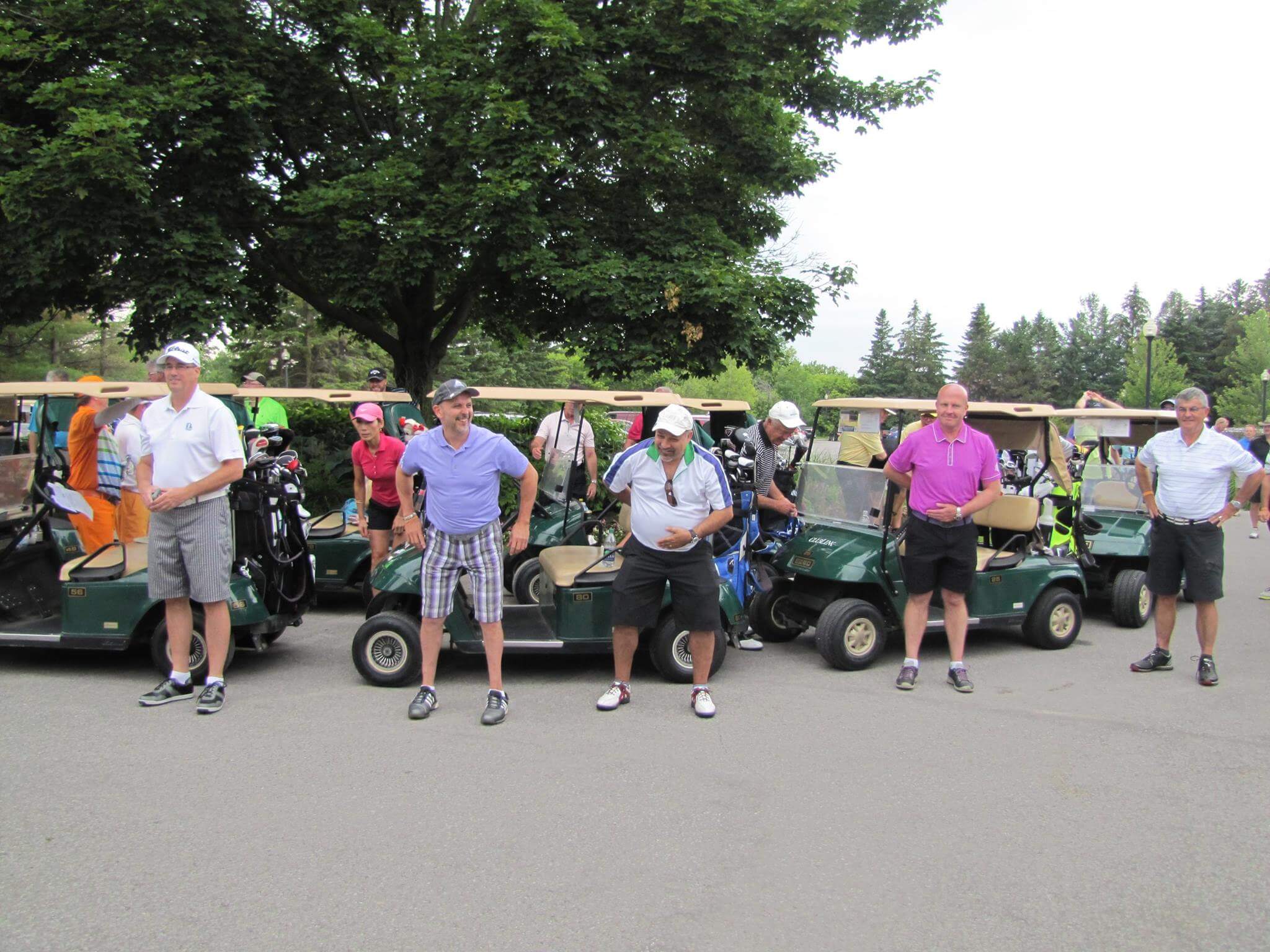 Golf Tournament Social Distancing
