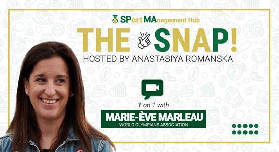 The SnaP: World Olympians With Marie-Ève Marleau OLY