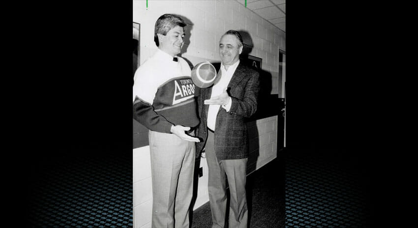 How did coaching the 1991 Argonauts influence how you share your passion with those you currently coach?