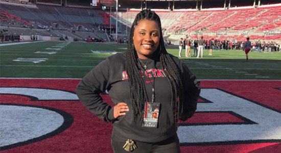 Mariesha Gibson Prioritizes Communication In Her Role As Big Ten Network Production Manager For Ohio State