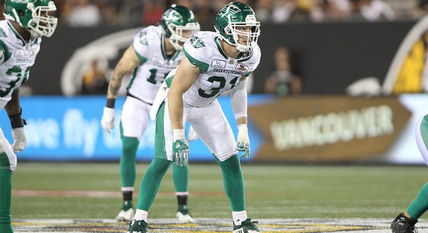 You were drafted by the Saskatchewan Roughriders in 2012 after playing for your hometown Calgary Dinos and stepped into another successful locker room. What did being a member of the 2013 Roughriders teach you as a player starting to build his career?