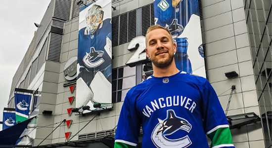 Relatability Goes A Long Way In Sports Media Says In-Game Host For The Vancouver Canucks, Tyson Geick