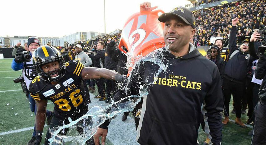 What is your favourite thing about being the Head Coach of the Hamilton Tiger-Cats?