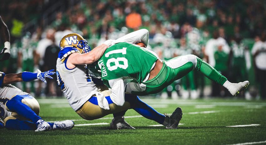 You are one of a small list of players in recent years to have played multiple years for the Winnipeg Blue Bombers and the Saskatchewan Roughriders. What was it like having been on both sides of the league’s biggest rivalry and what was the biggest plus of playing for each team?