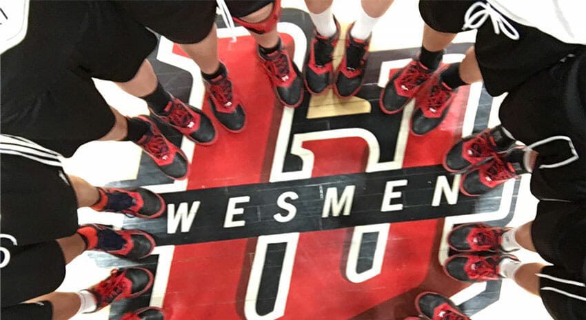 You became an assistant coach with the Wesmen Women's basketball team shortly after your playing career, joining a team who tied a historic North American basketball collegiate record 88 straight wins. What was your role as an assistant during those years?