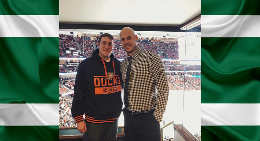 You and your brother Ryan (NHL- Anaheim Ducks) were both professional athletes during a significant stretch of years. How did your childhood experience with your brother help shape you into the fierce competitor you were as a CFL player?