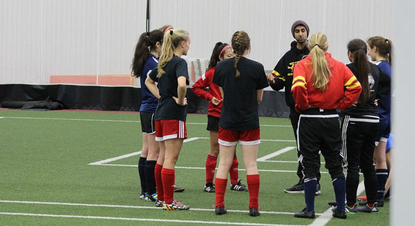 You have been involved in coaching women’s soccer for quite some time now. Why women’s soccer and not men’s soccer? What sparked your interest in coaching women’s  high performance soccer?