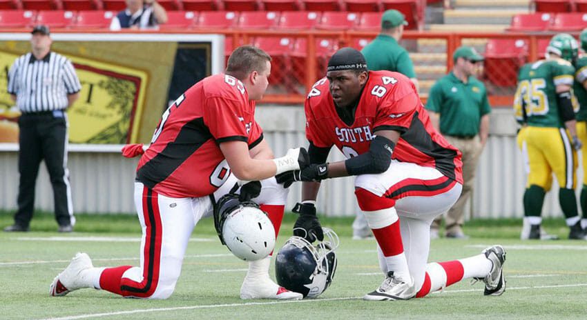 You came to Canada from Jamaica, living in Calgary where you played junior football for the Colts. What was it about your high school experience that made you continue to pursue football at the junior level?