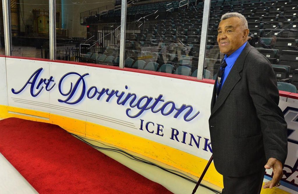 First Black NHL Player (hockey) to sign a professional contract is Art Dorrington