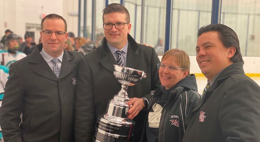Tell us about your role as Head Coach of The U12 AAA Peterborough Petes. What does a typical practice/game day look like for you?
