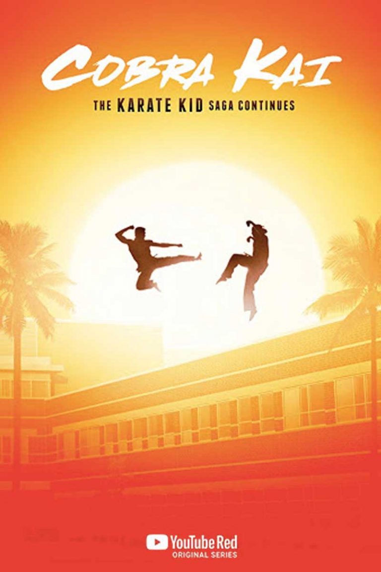 Cobra Kai sports media on The Shelf