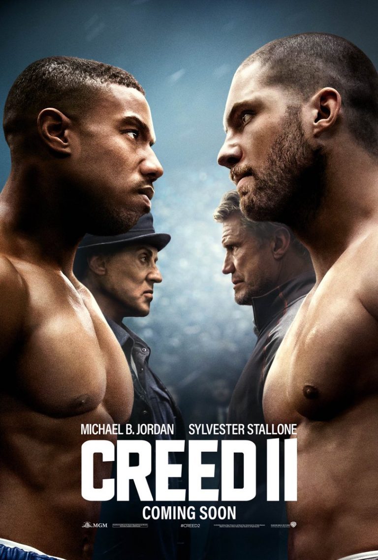 Creed II sports media on The Shelf