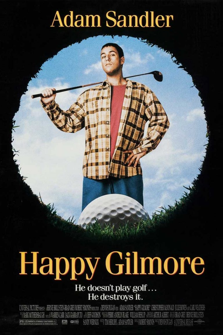 Happy Gilmore sports media on The Shelf