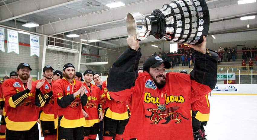 How did playing hockey at highly competitive levels such as the OHL and the Canadian Interuniversity Sport (now U SPORTS) league prepare you for the intensity of playing pro?