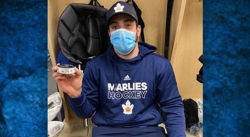 You have a distinguished professional goalie career that includes playing for the Toronto Marlies of the AHL and having previously played for the Brampton Beast of the ECHL. How are you able to use your experience playing for these organizations to push yourself and meet your goals moving forward in your career?
