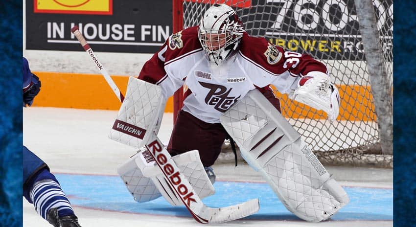 Going back to the beginning, tell us about your journey becoming a professional hockey goalie. When did you realize you wanted to pursue a professional career in hockey?