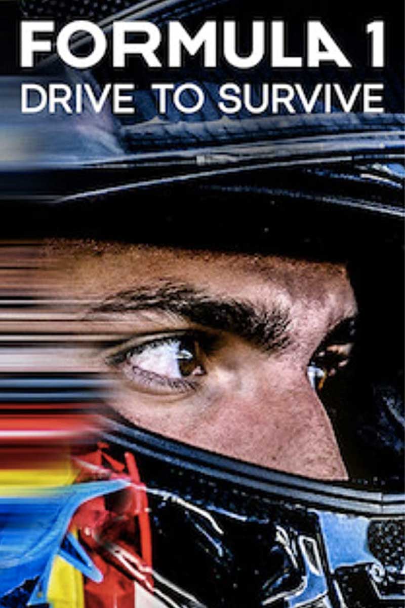 Formula 1: Drive to Survive| TV Shows and Series About & Relating To Sports | SPMA Shelf