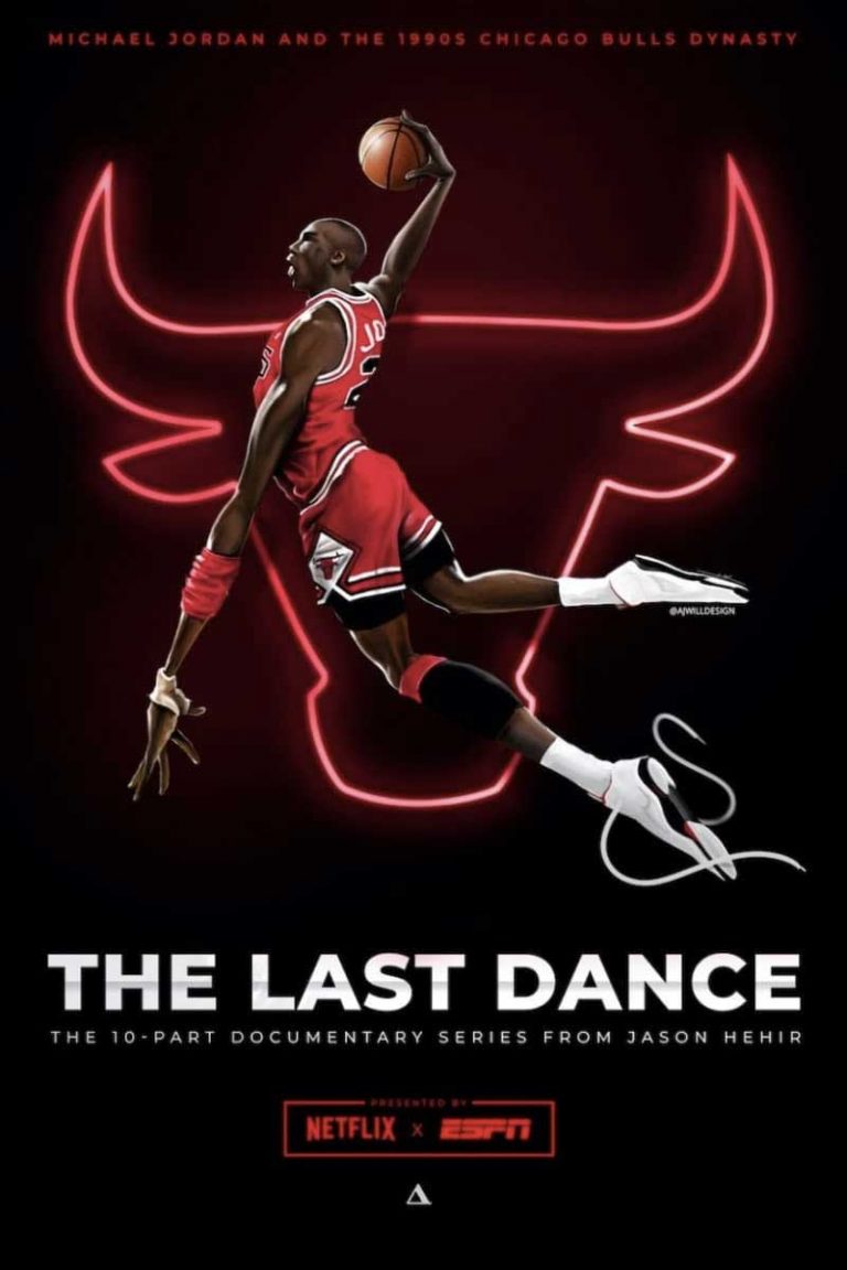The Last Dance sports media on The Shelf