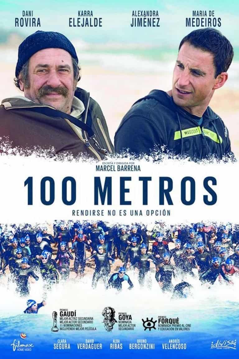100 Meters sports media on The Shelf