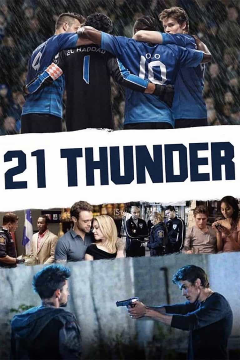 21 Thunder sports media on The Shelf